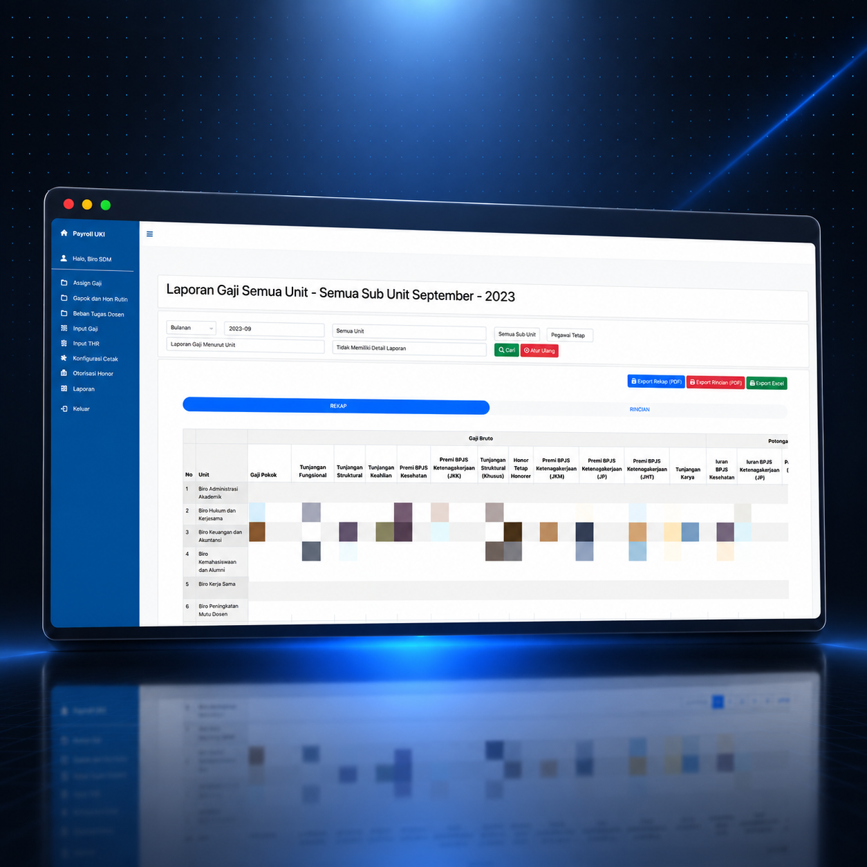 E-Payroll — Payroll System screenshot