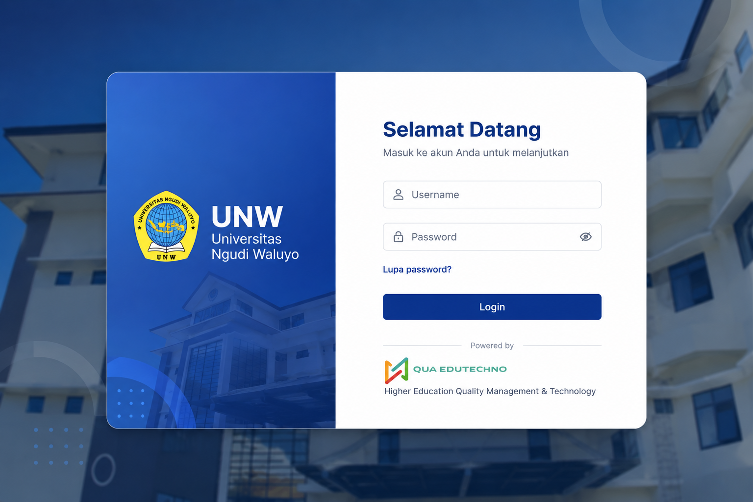 SIA UNW — Accounting Information System screenshot 2